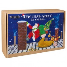 Новогодний квест в коробке/ New Year Quest in the Box Настольная игра Новогодний квест в коробке/ New Year Quest in the Box Настольная игра