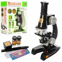 Игровой развивающий набор Микроскоп для изучения Биологии Best Toys (C2119M) Черный