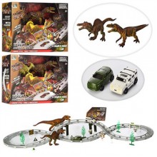 Гоночный трек с машинками + 2 динозавра Best Toys (CM558-32) Гоночный трек с машинками + 2 динозавра Best Toys (CM558-32)