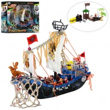Игровой набор с фигурками Корабль пиратов длямальчика Ban Yuon Toys (50898F)