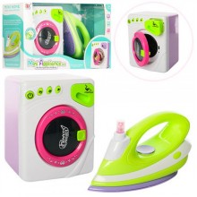 Детский игровой набор бытовой техники на батарейках Best Toys (6980B) Бело-зеленый