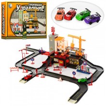 Детский игровой комплект строительный гараж с машынками Best Toys (226275 R/5513-15)