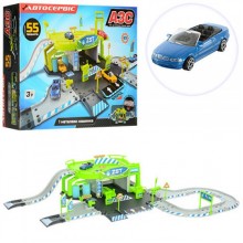 Детский игровой набор Гараж с машинками 55 деталей Best Toys (M3488)