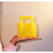 Сумка из акриловых бусин TBH Little Yellow Baby жёлтая (5432000005) Сумка из акриловых бусин TBH Little Yellow Baby жёлтая (5432000005)